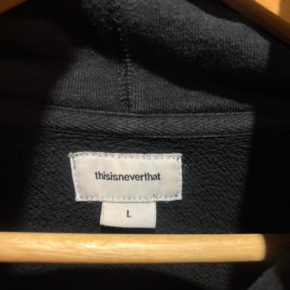 디네댓 후드티 블랙 상품이미지3