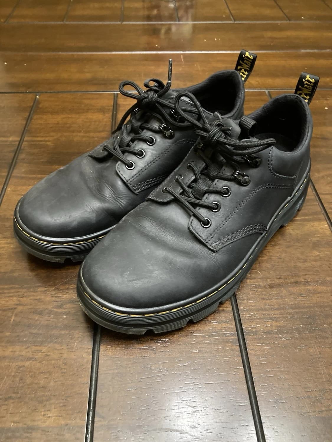 닥터마틴 리더 와이오밍 레더 유틸리티 슈즈 블랙 290 상품이미지1