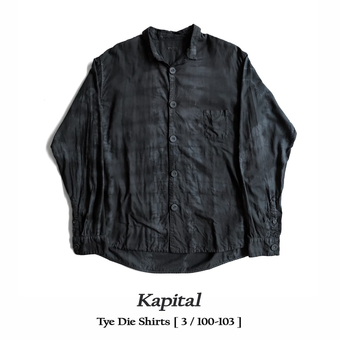 캐피탈 타이다이 셔츠 3(100-103)사이즈 상품이미지1