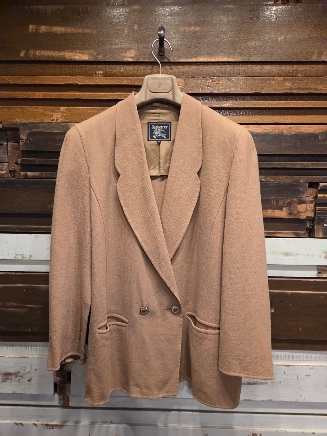 80'S 올드 버버리 자켓  상품이미지8