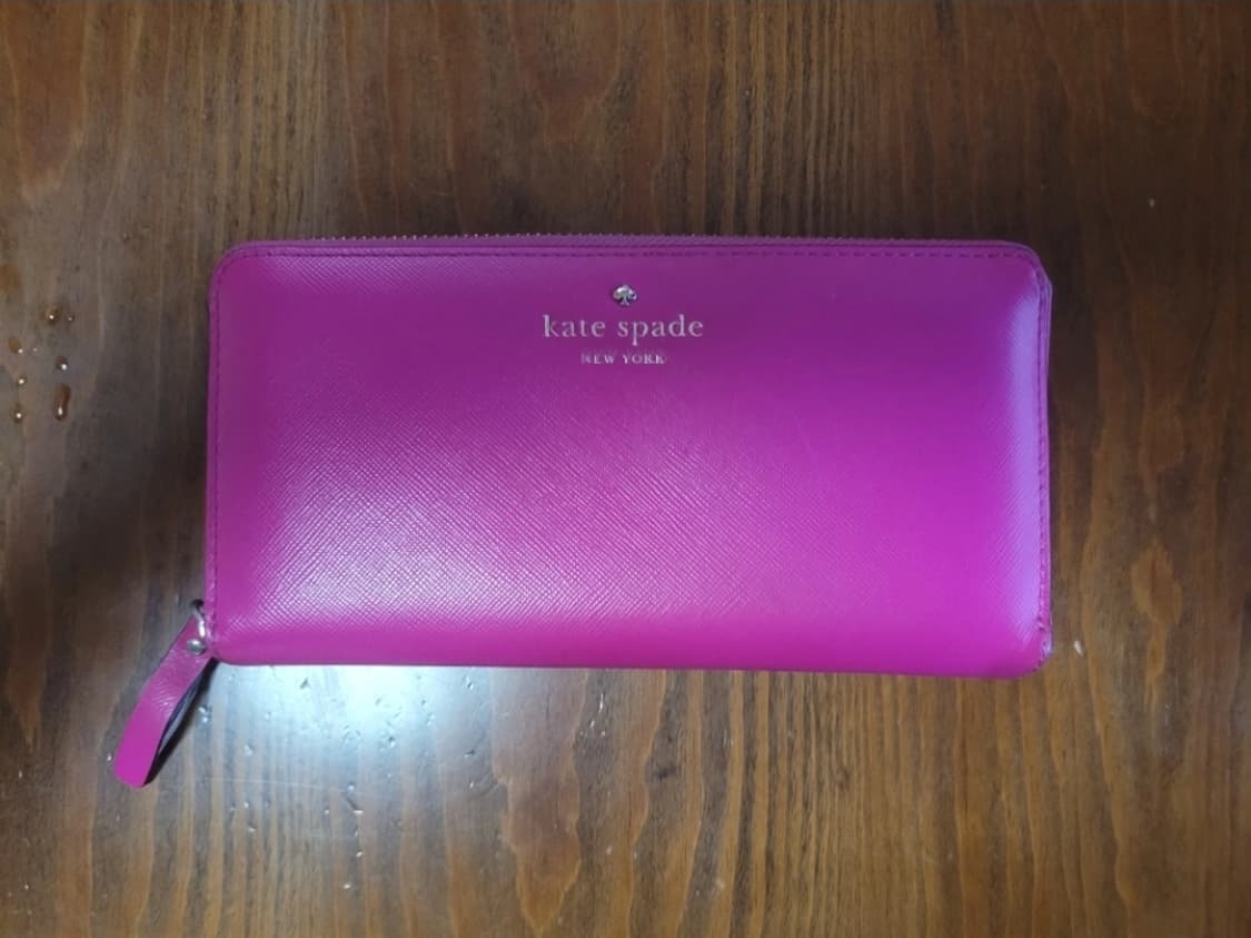 케이트 스페이드 핫핑크 장지갑/ Kate Spade 상품이미지1