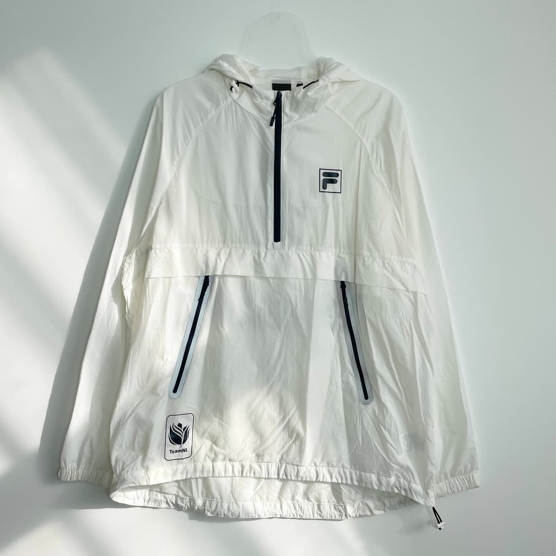 B1 휠라 팀 NL 반집업 바람막이  105사이즈 상품이미지1