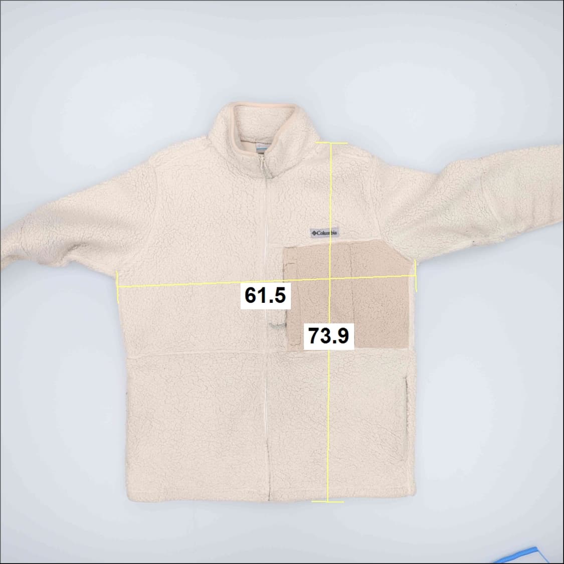 XXL 콜롬비아 플리스 집업 자켓 0204M 상품이미지5