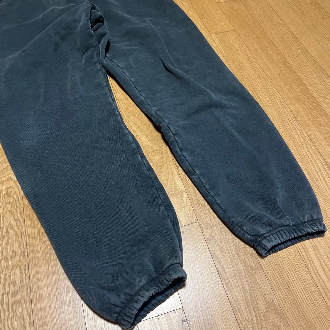 [M] 엔타이어 스튜디오 스웨트팬츠 워시드 블랙 상품이미지2