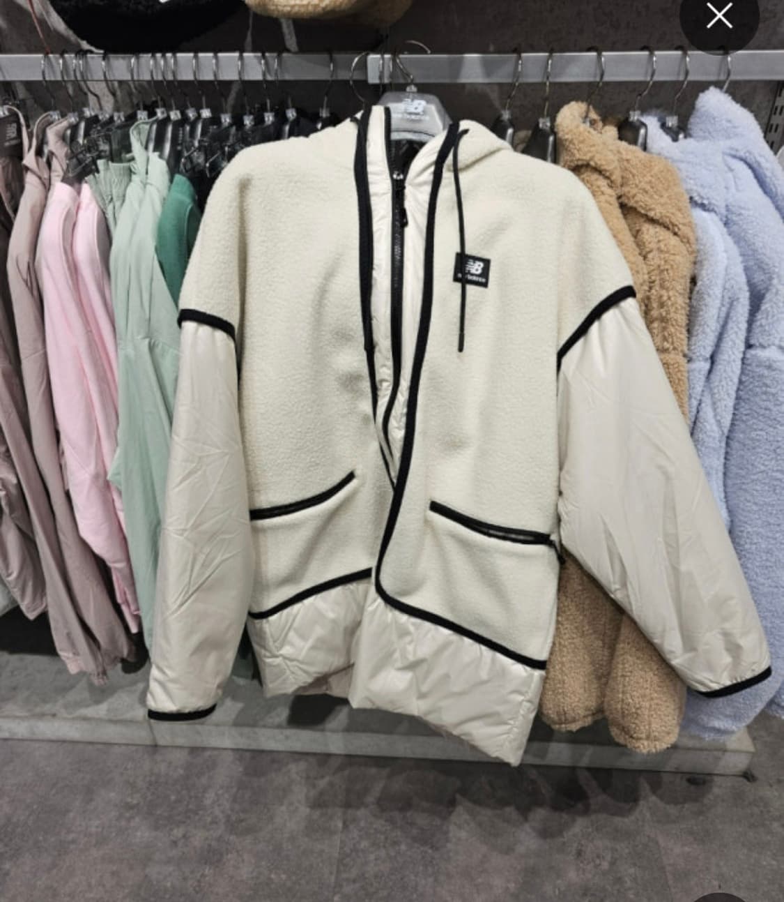 새상품)뉴발란스 NB 올터레인 셰르파 자켓 후리스 양털 바람막이 상품이미지3