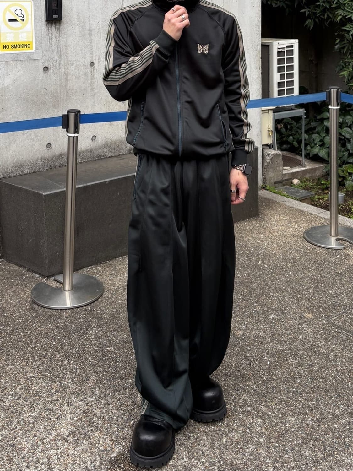 니들스 x LHP H.D폴리트랙팬츠 다크그린xs 상품이미지7