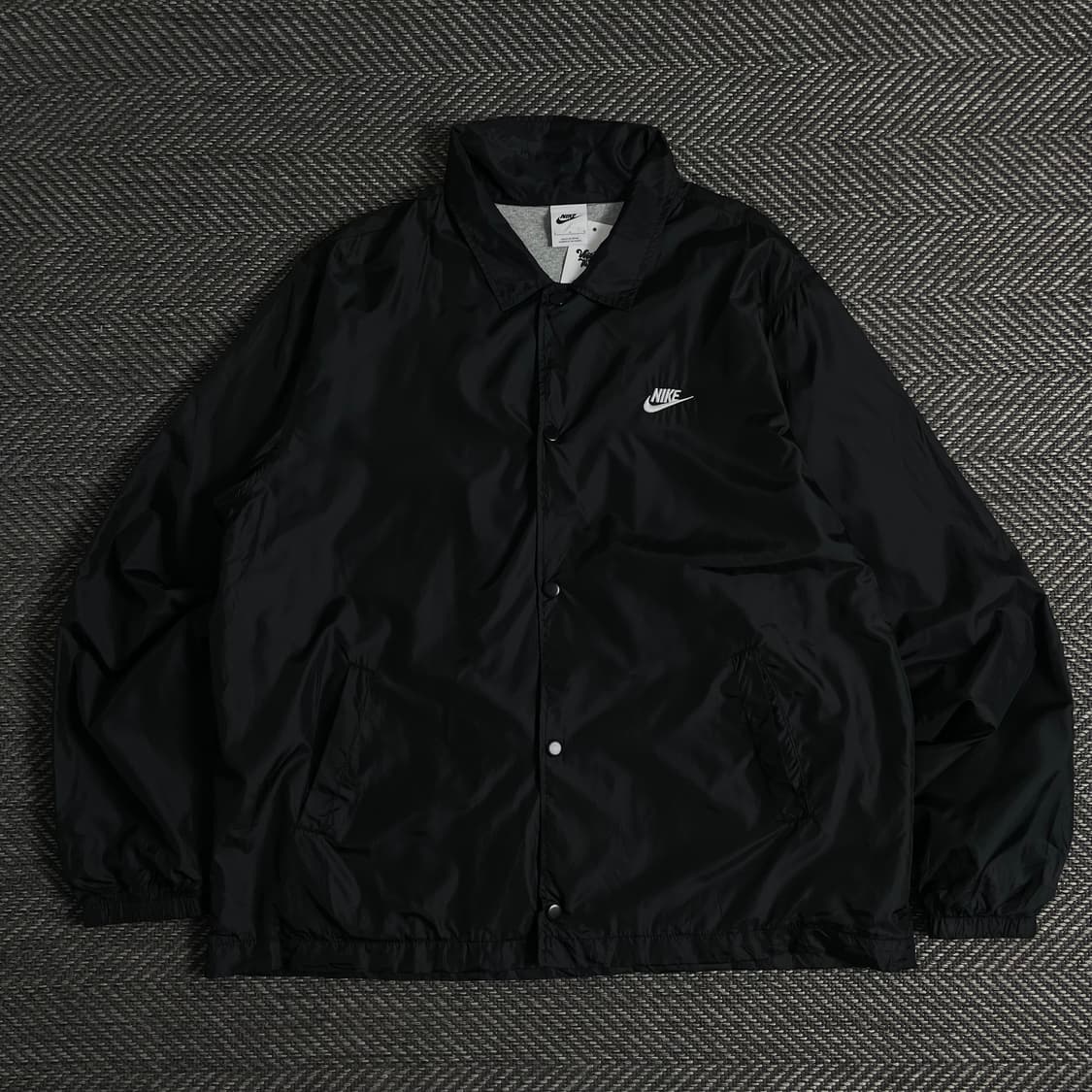 나이키 클럽 우븐 코치 자켓 블랙y 3590 상품이미지2