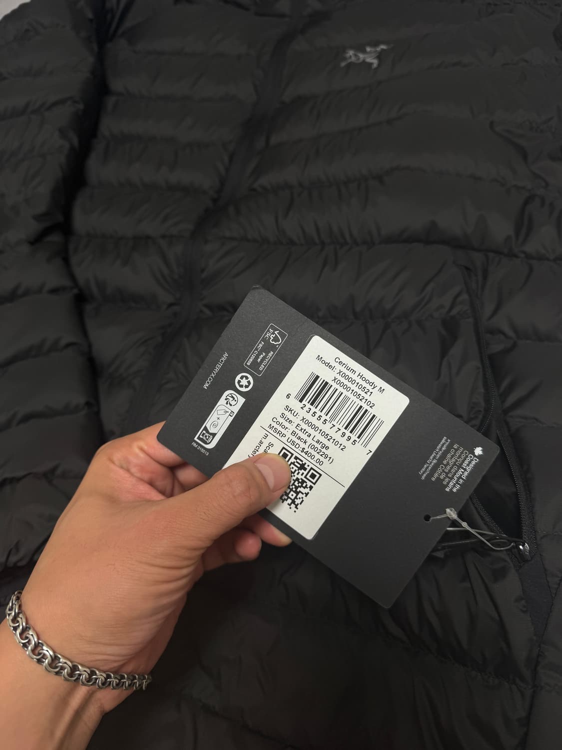 [XL] 아크테릭스 세륨 후디 블랙 상품이미지6