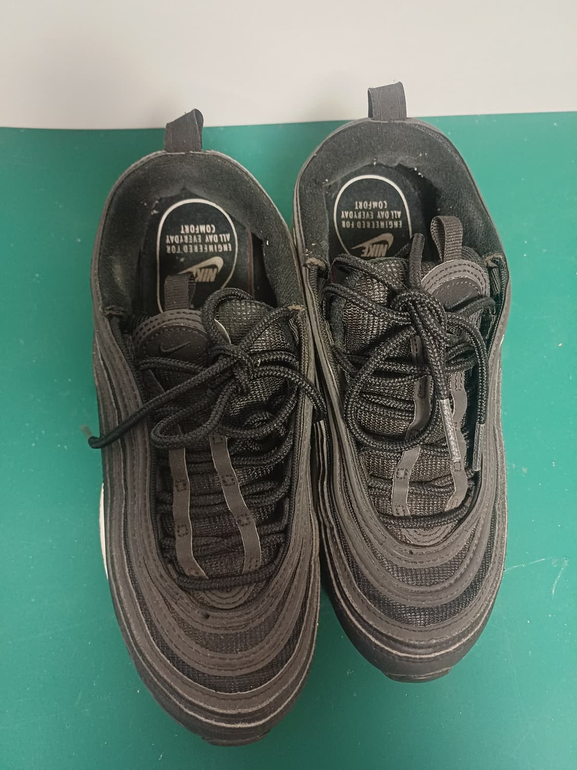 나이키 에어맥스 97 트리플 블랙 (235mm) 상품이미지5