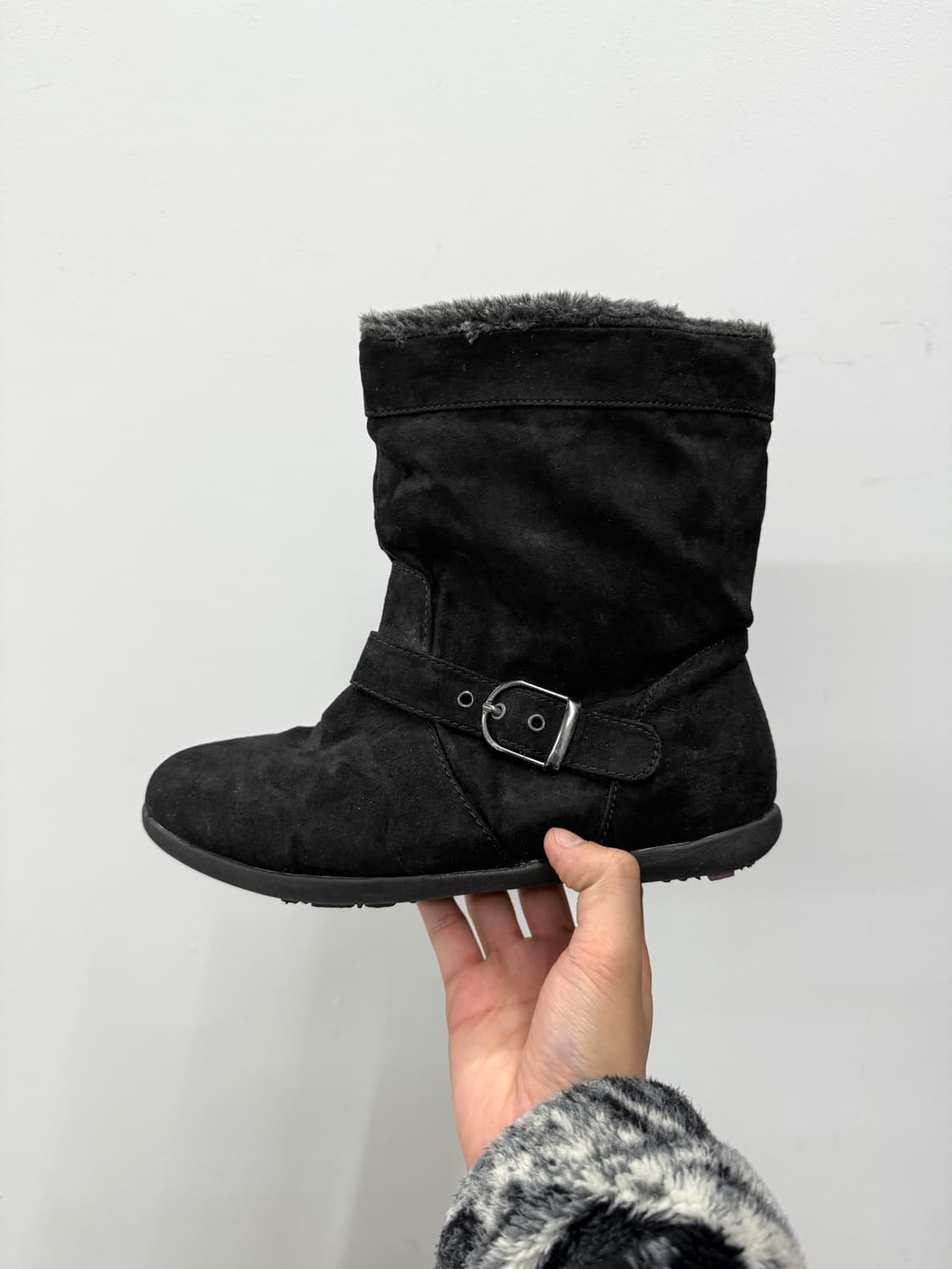 JPN 스웨이드 부츠 상품이미지1