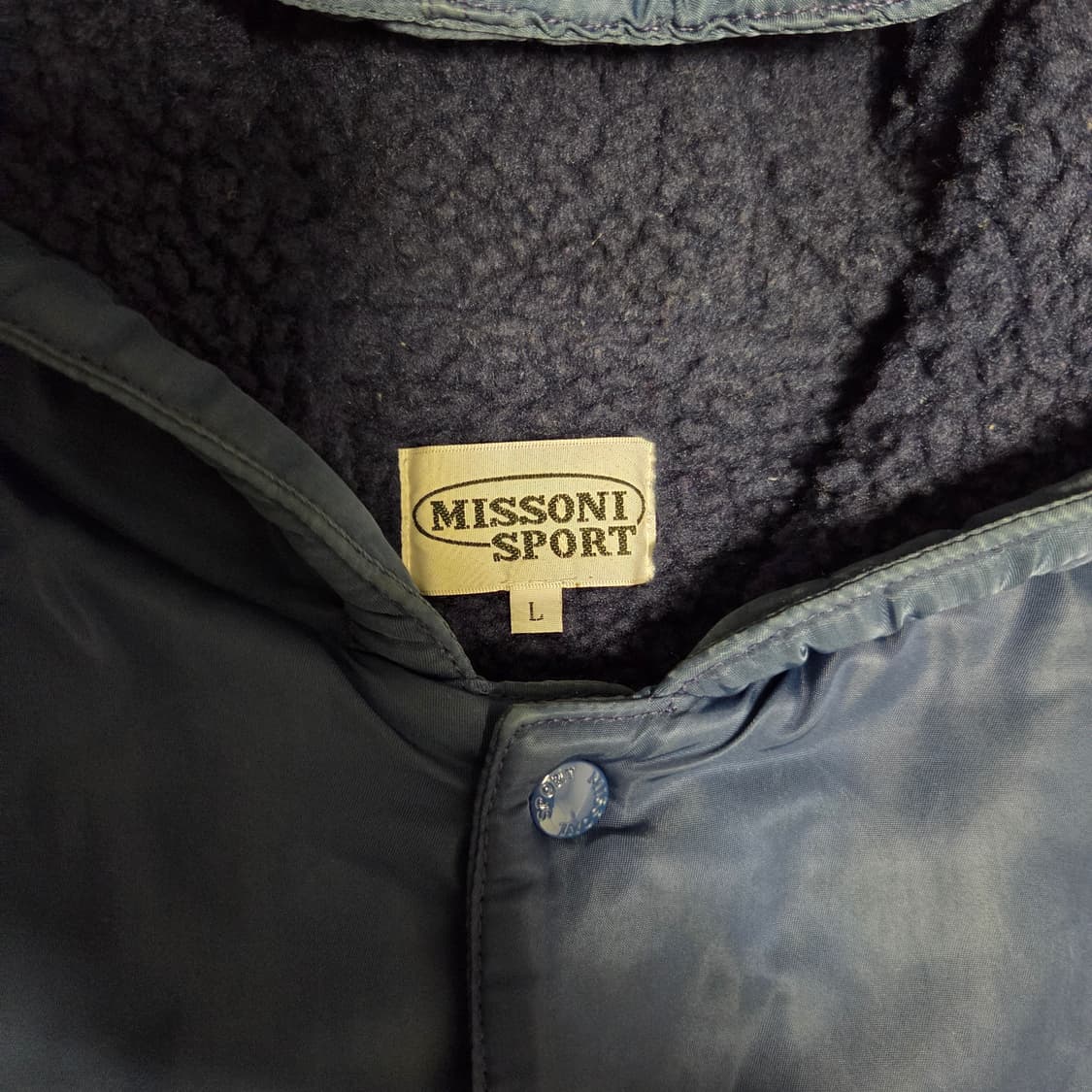 Missoni Sport 미쏘니 롱패딩 플리스자켓 L(100) 상품이미지4