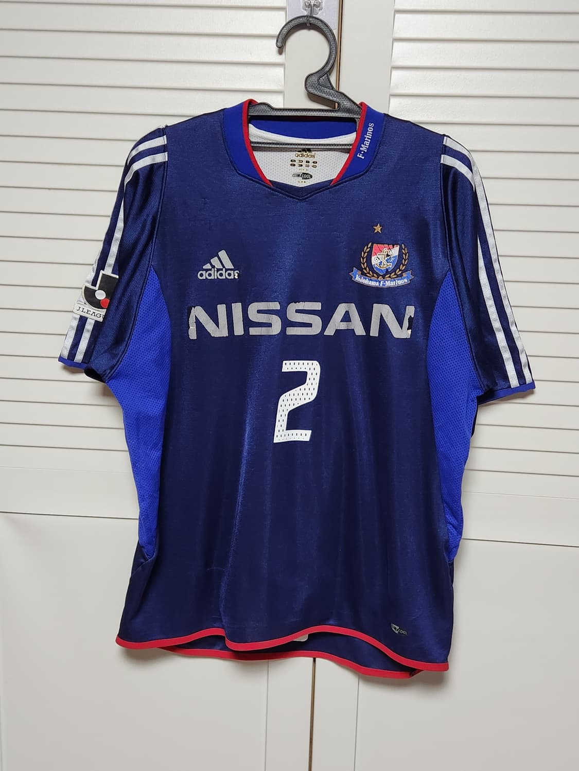 03-04 요코하마 F.마리노스 홈 지급용 No.2 유상철 아디다스 상품이미지1