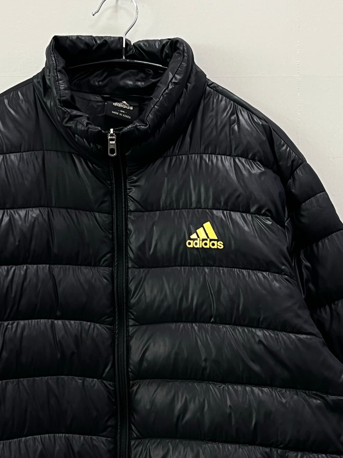 아디다스 올드스쿨 경량 패딩 블랙 상품이미지3
