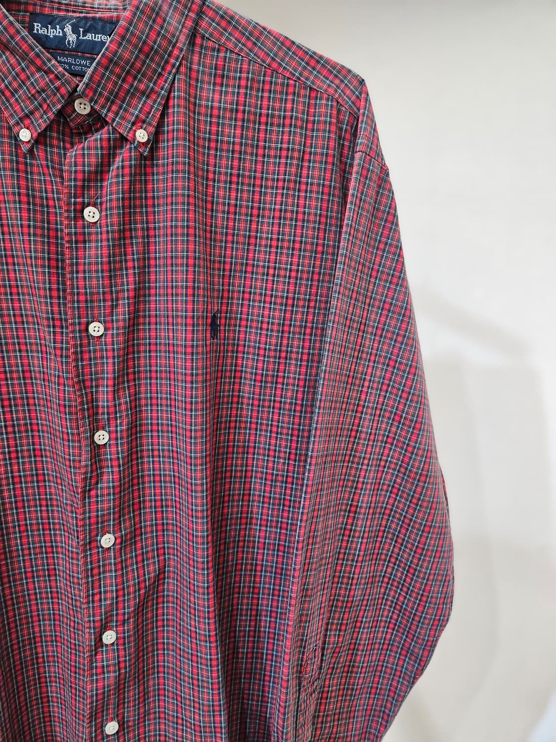 폴로랄프로렌 체크 셔츠 상품이미지4