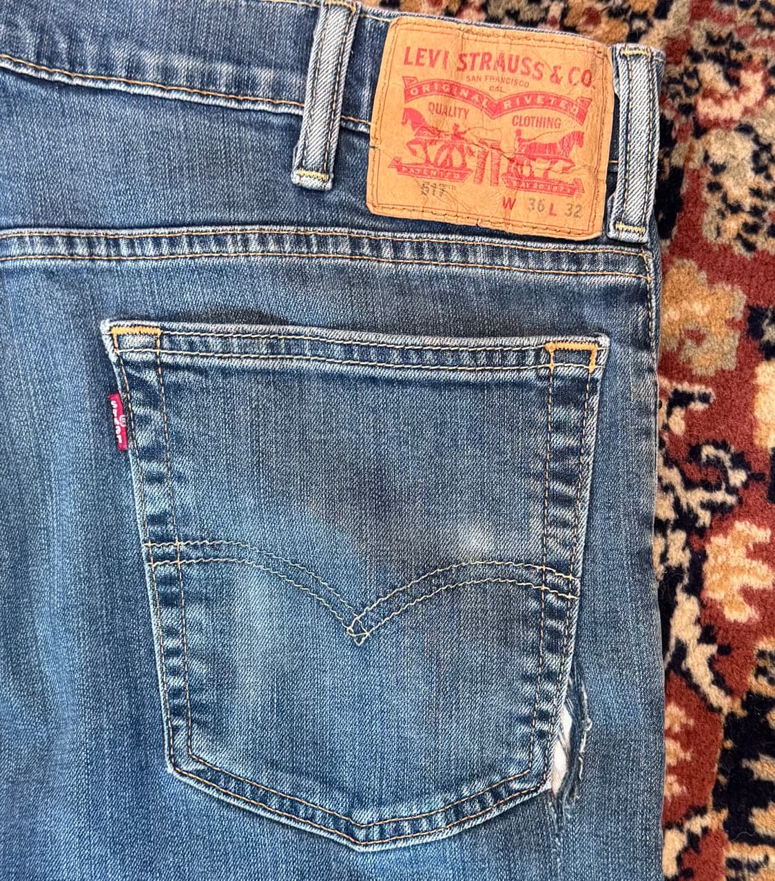빈티지 리바이스 517 데님 36(34~) (627) 상품이미지3