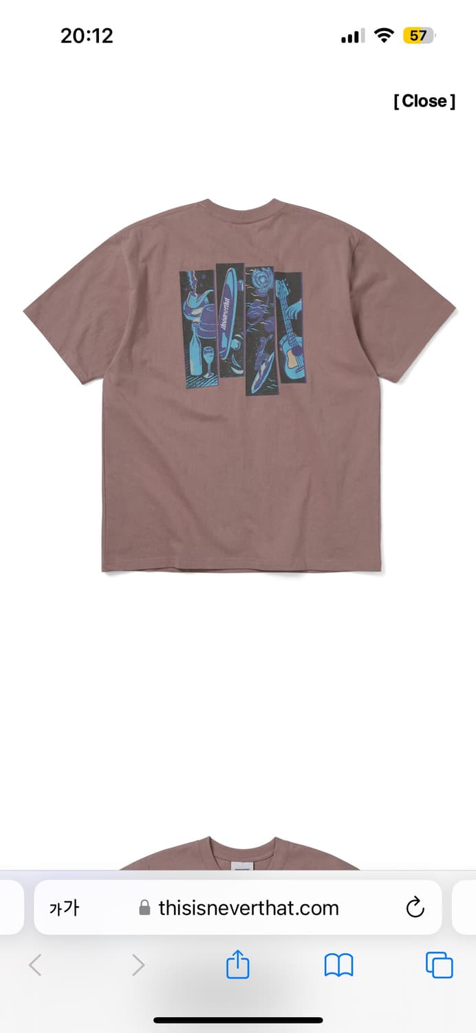 디스이즈네버댓 반팔티 상품이미지1