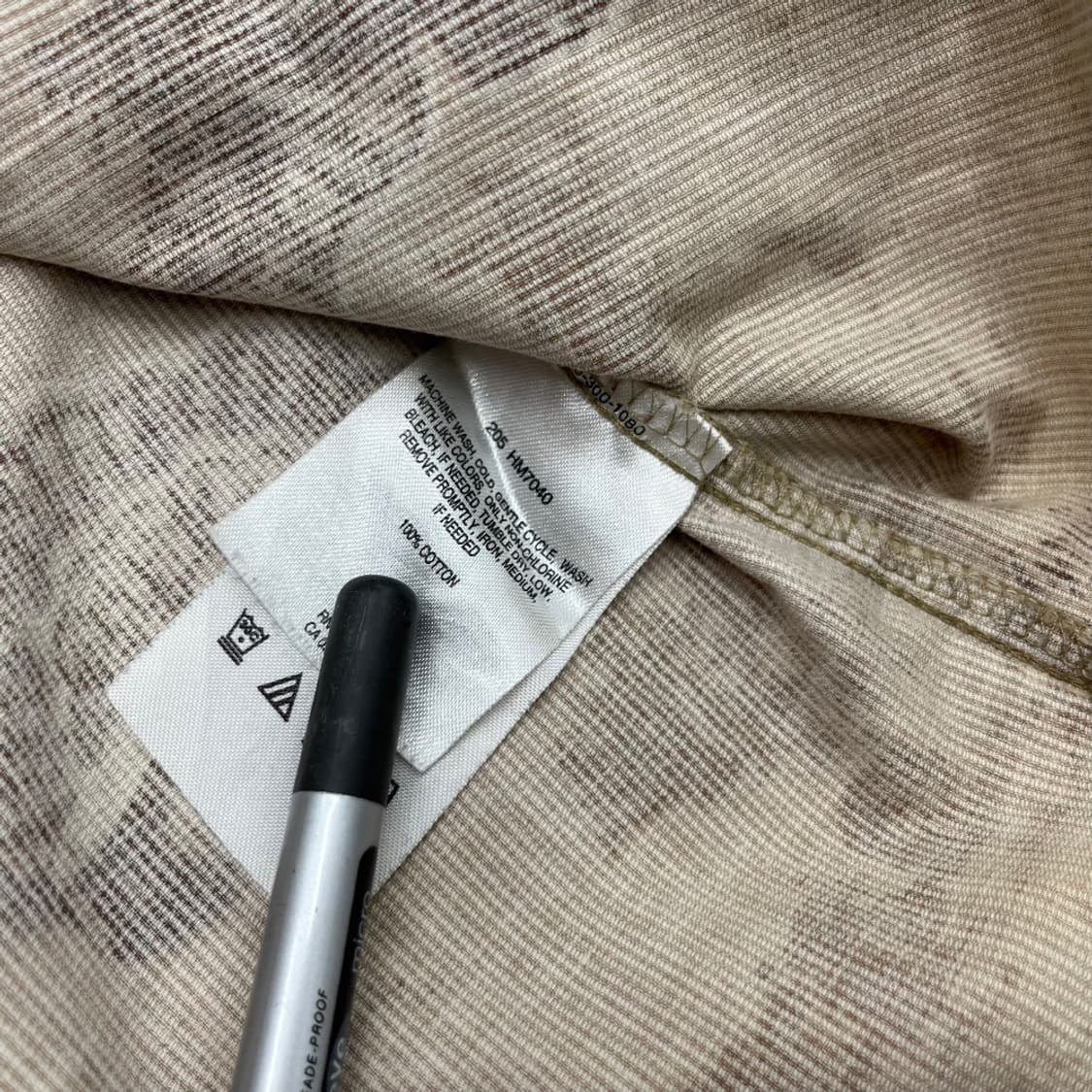 콜롬비아 버드 베이지 코듀로이 셔츠 XL 상품이미지5