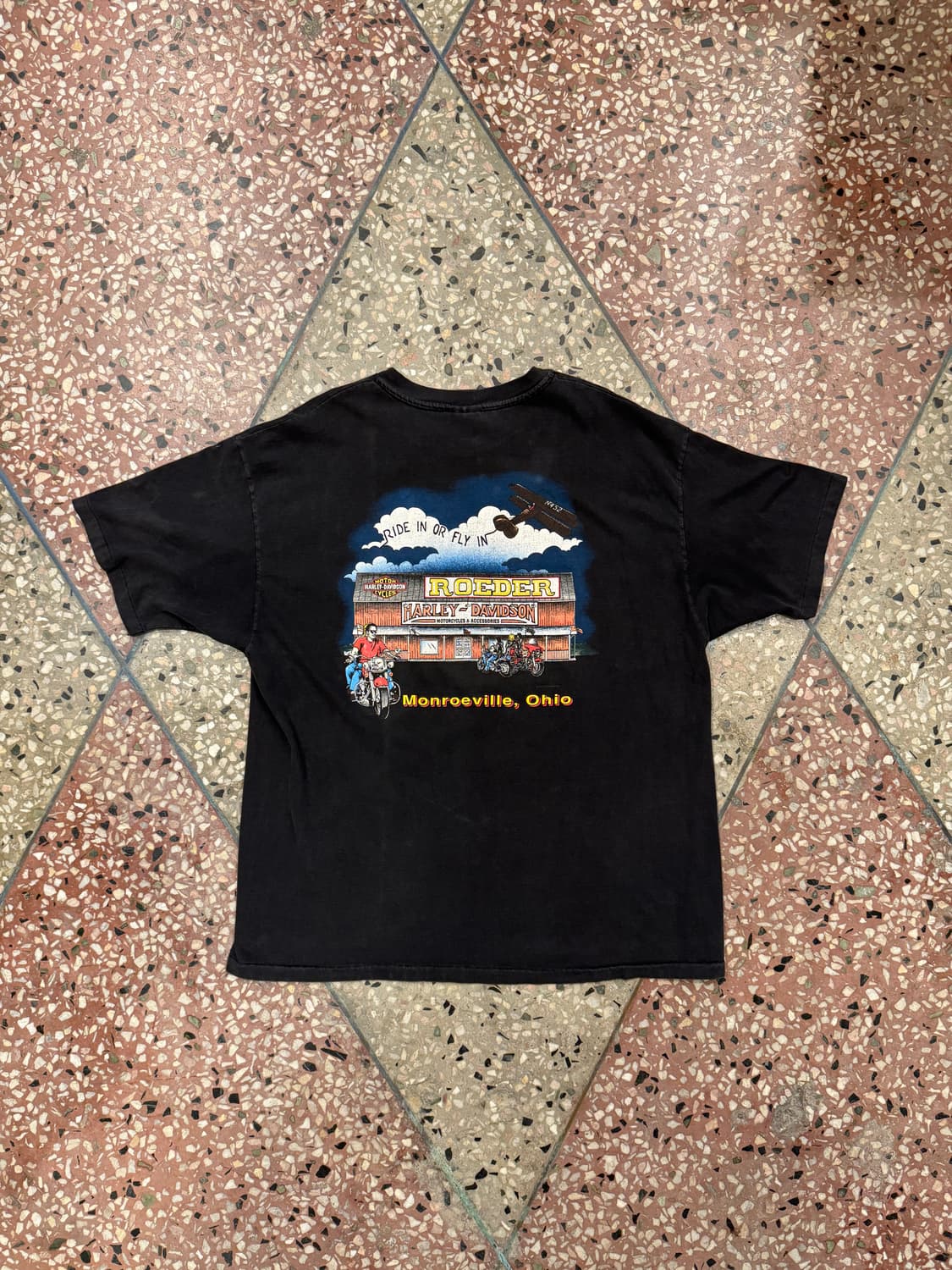 90s 할리데이비슨 티셔츠 (2XL) 상품이미지3