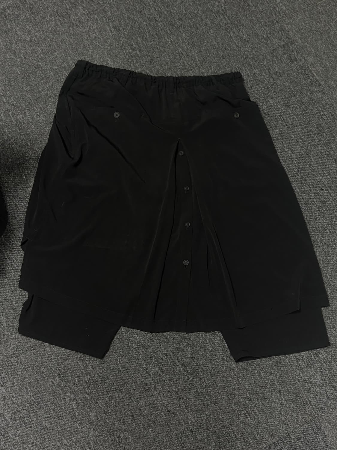 yohji yamamoto pour homme 랩 팬츠 상품이미지2