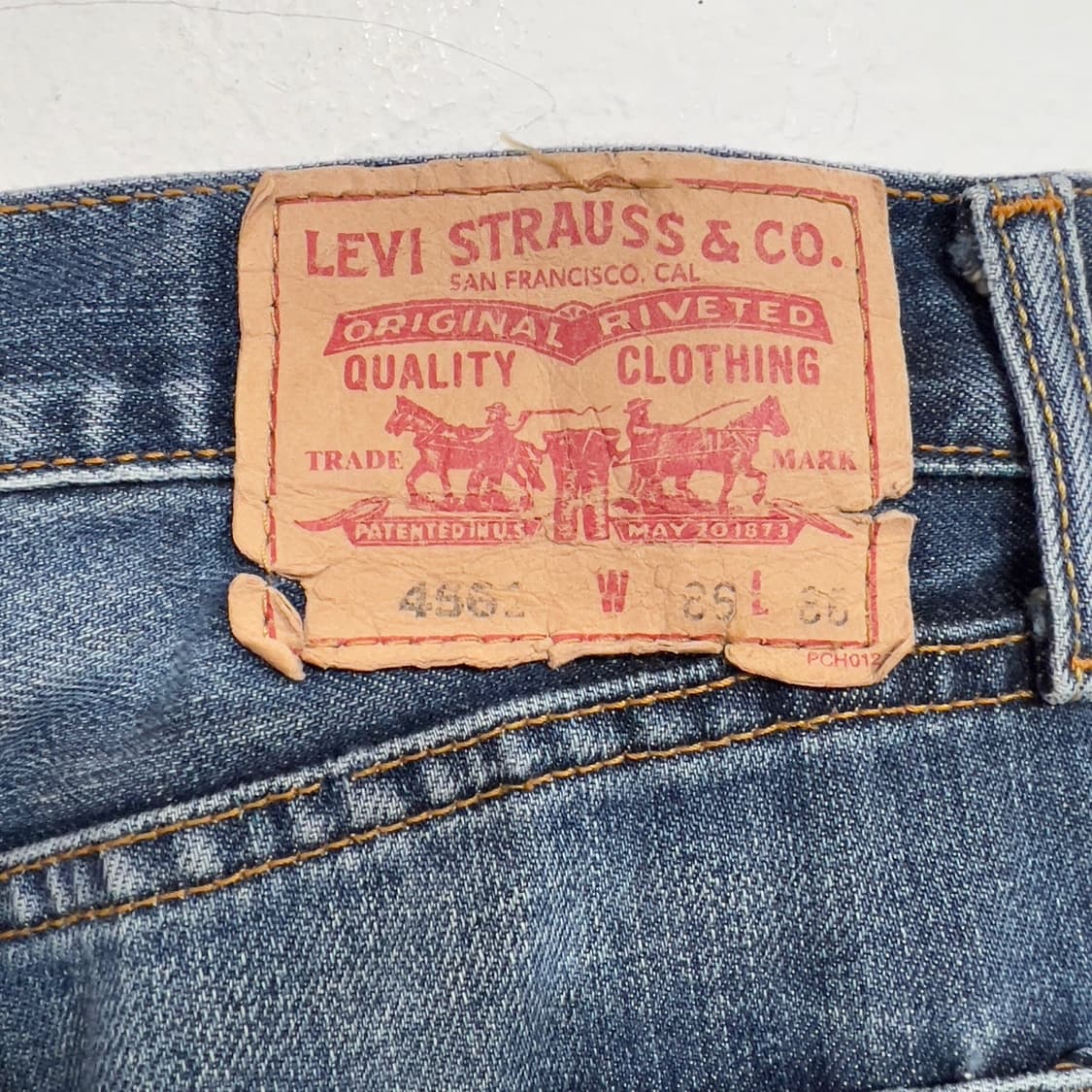 리바이스 4561 배기핏 데님팬츠 상품이미지5