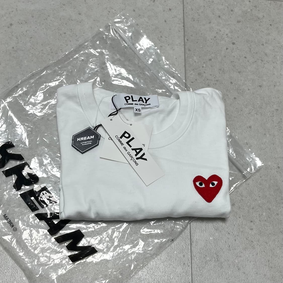 (오늘만) 꼼데가르송 여성 롱슬리브 새상품 상품이미지1