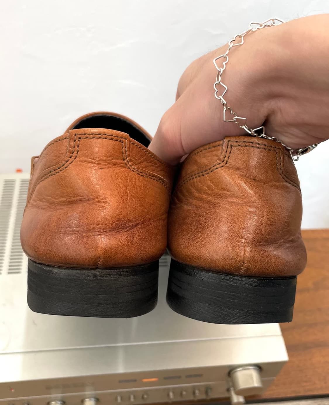 [270] 토네이도마트 드레이핑 레더 슈즈 상품이미지6