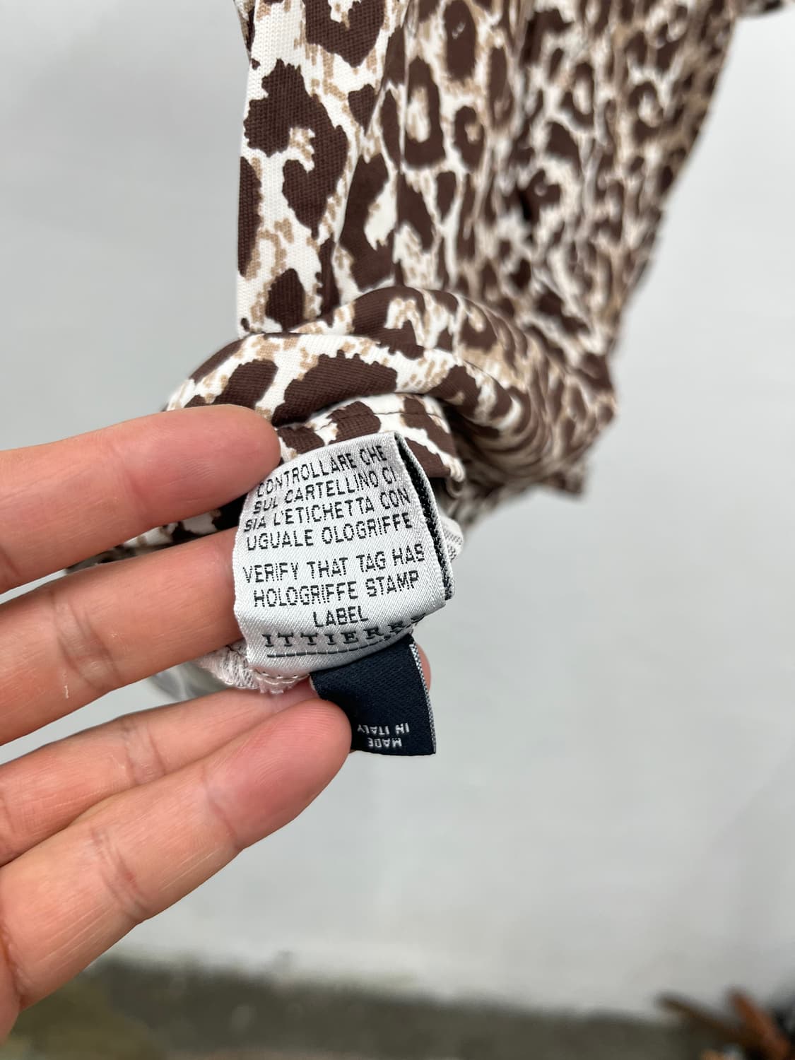 ~66) DOLCE & GABBANA 호피 반팔 셔츠 상품이미지4