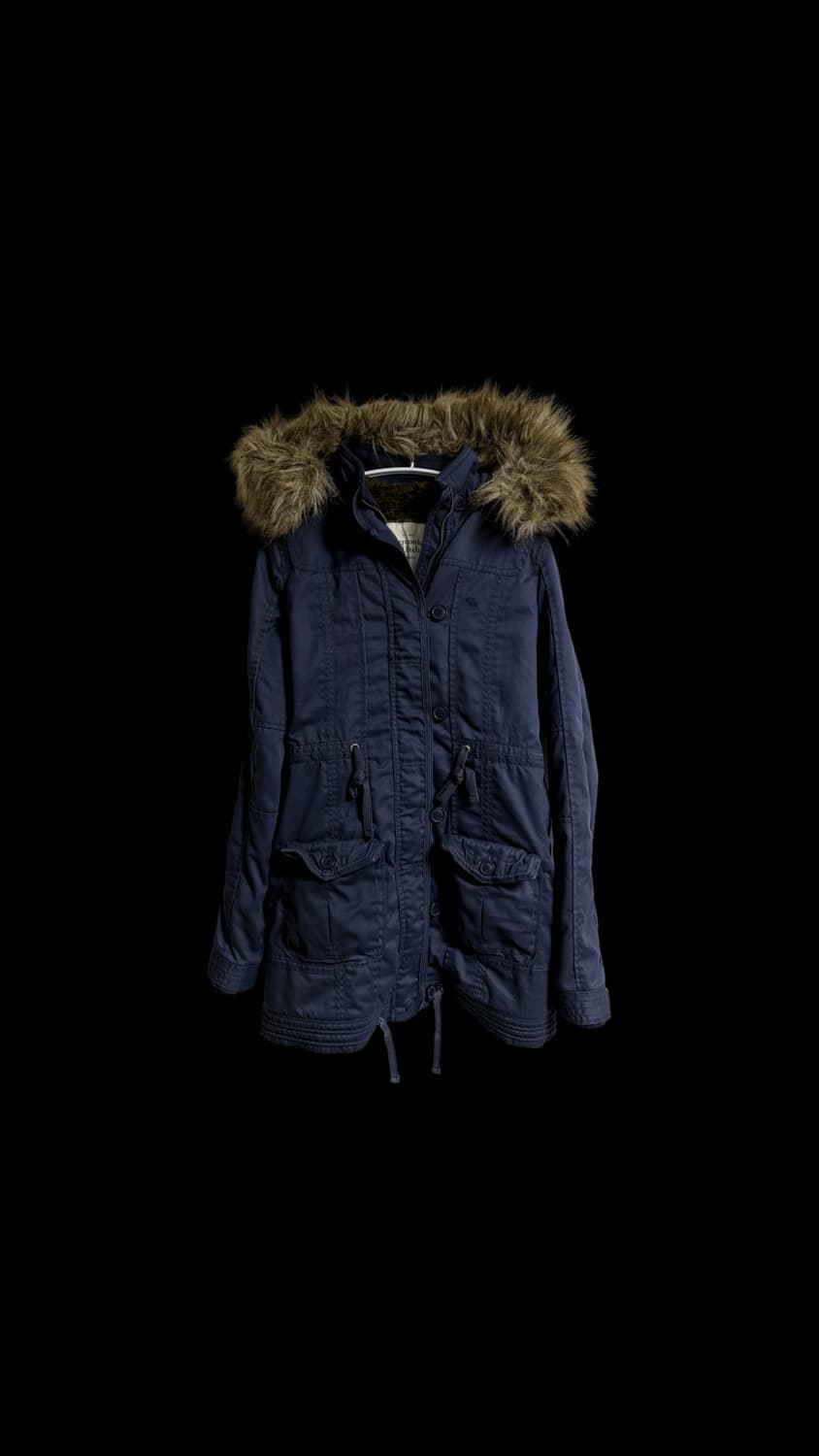 아베크롬비 퍼 트리밍 후드 파카 상품이미지1