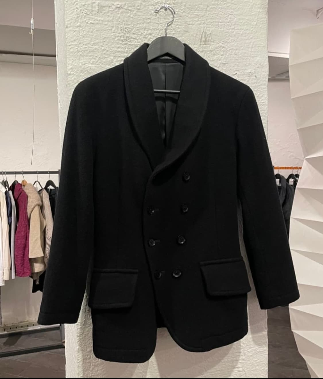 요지야마모토 뿌르옴므 울 블레이저 상품이미지1