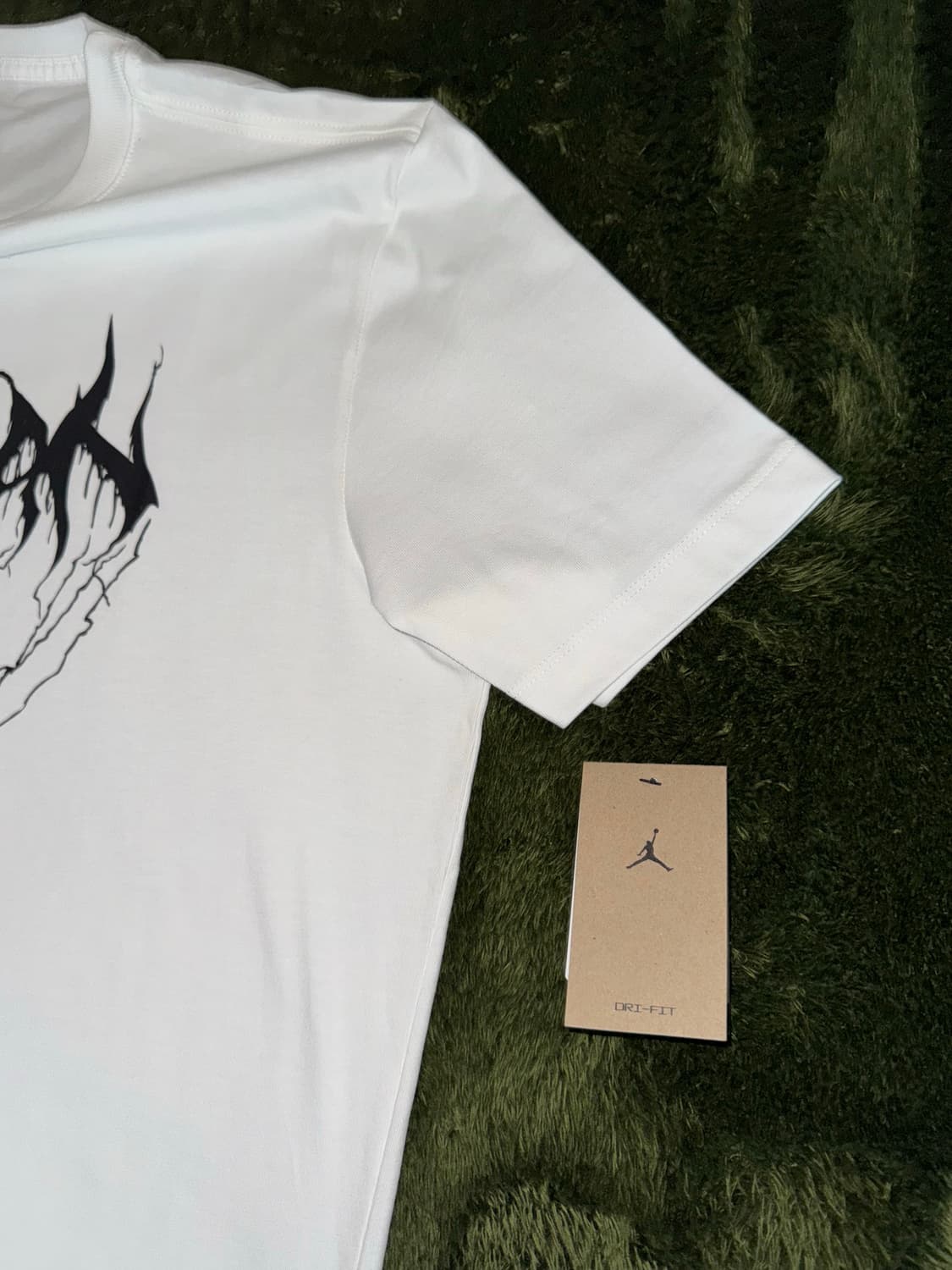 [XL-3XL] 조던 드라이핏 바스켓볼 그래픽 티셔츠 화이트 상품이미지4