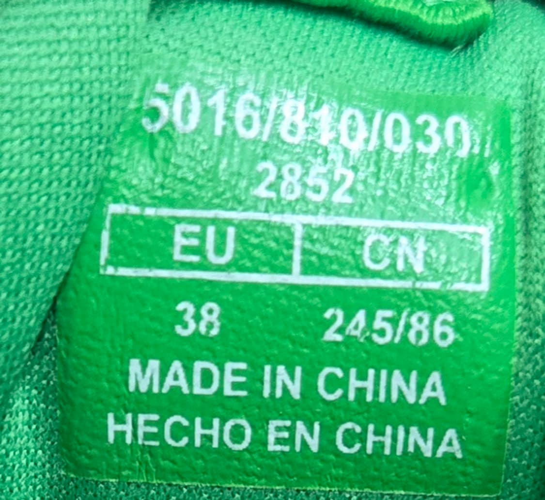 자라 245mm-  그린색 스니커즈 운동화 상품이미지7