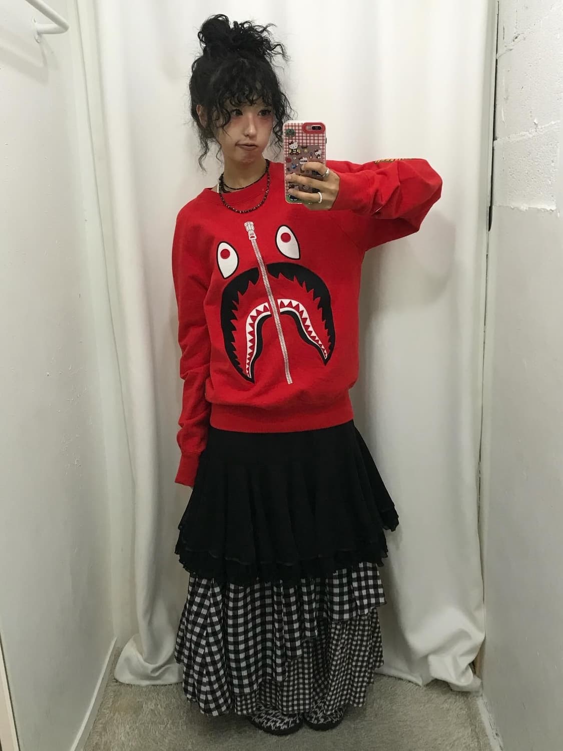 Bape Camouflage Shark Sweat Shirt Set  상품이미지4
