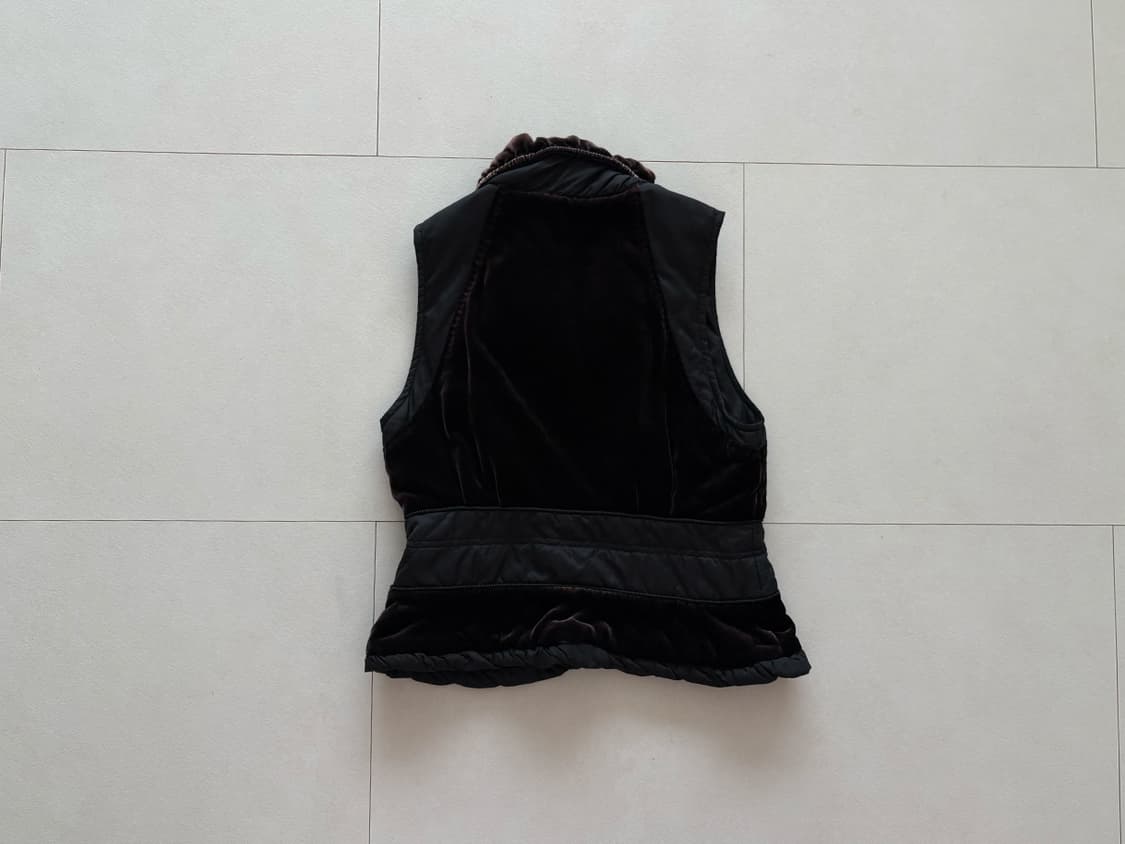 velvet padded vest 상품이미지3