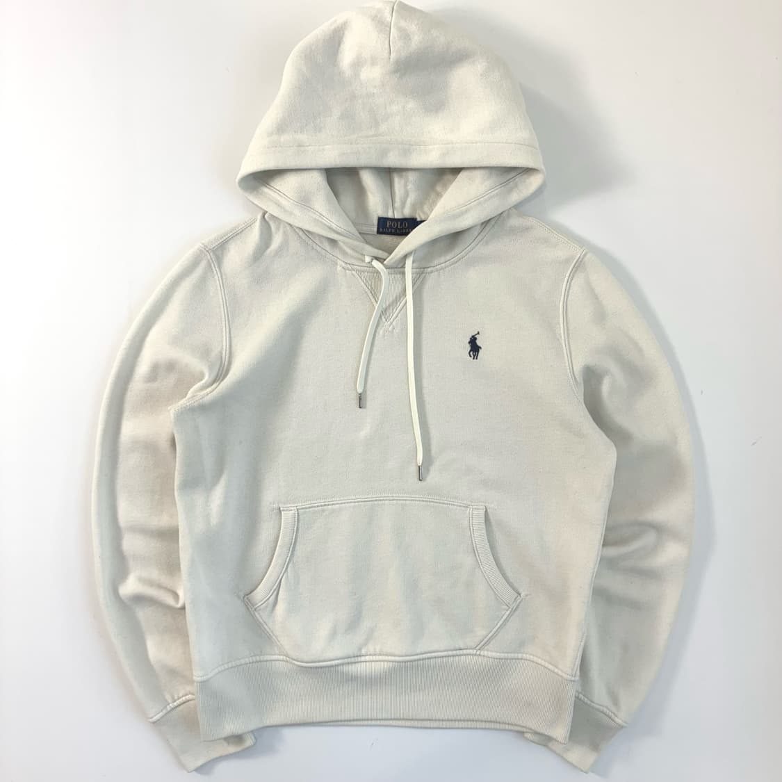 Polo  폴로 랄프로렌 자수 화이트 후드티  상품이미지1