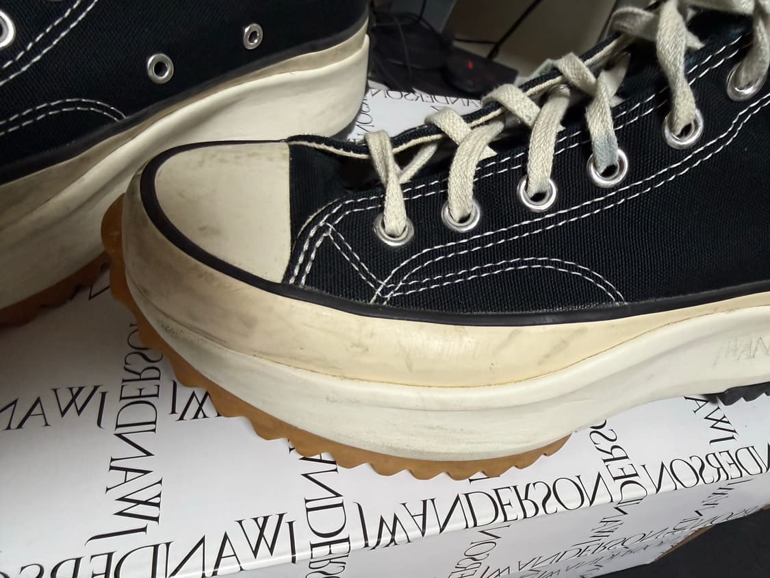 컨버스 런스타 하이크 JW 앤더슨 블랙 [250] 상품이미지4