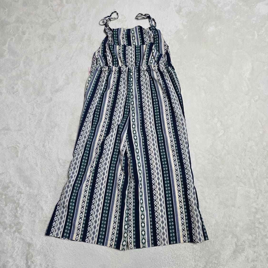 (66)여성 SOUP 끈 나시 와이드 오버롤 점프슈트 여름 상품이미지3