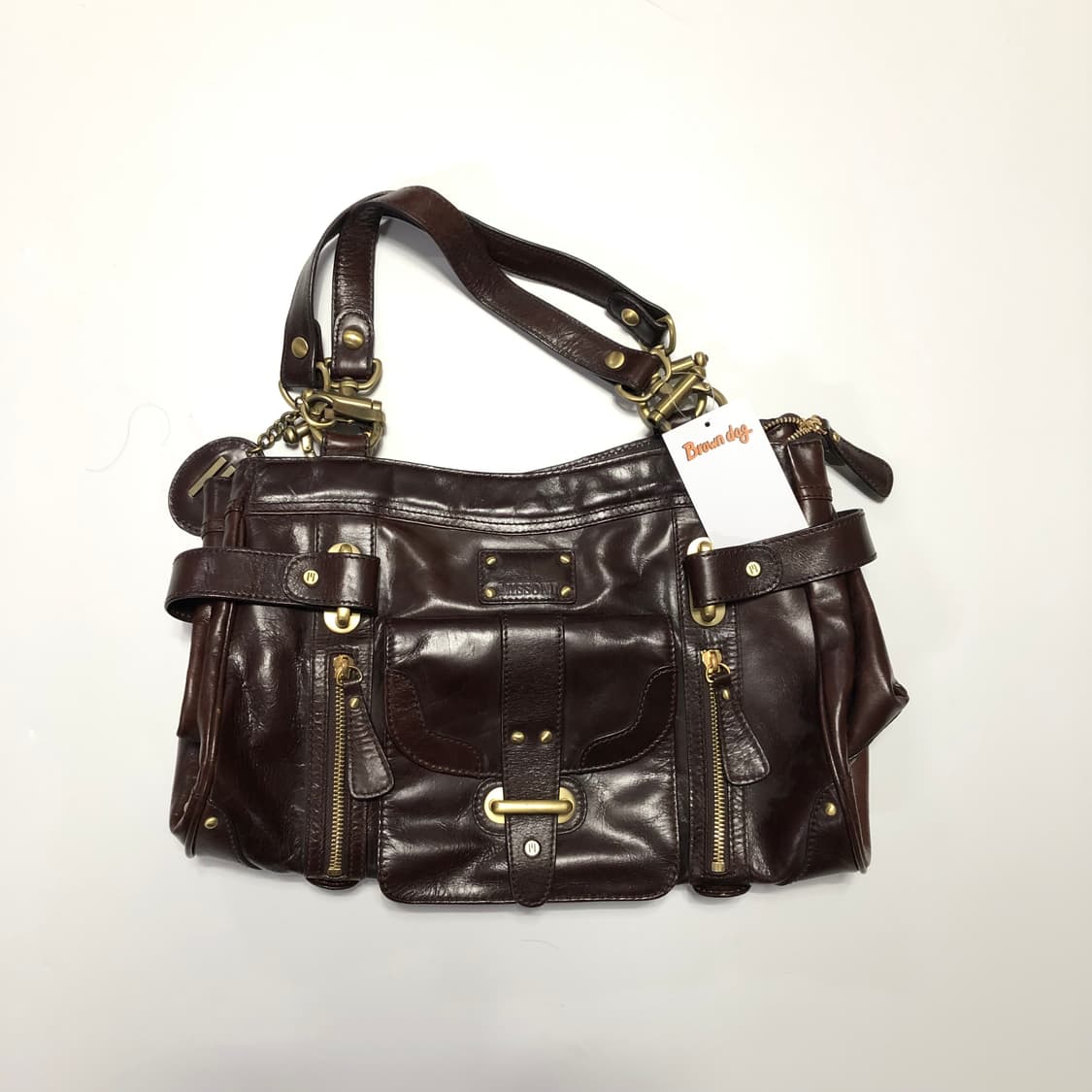 미쏘니 웨스턴 레더백  상품이미지2