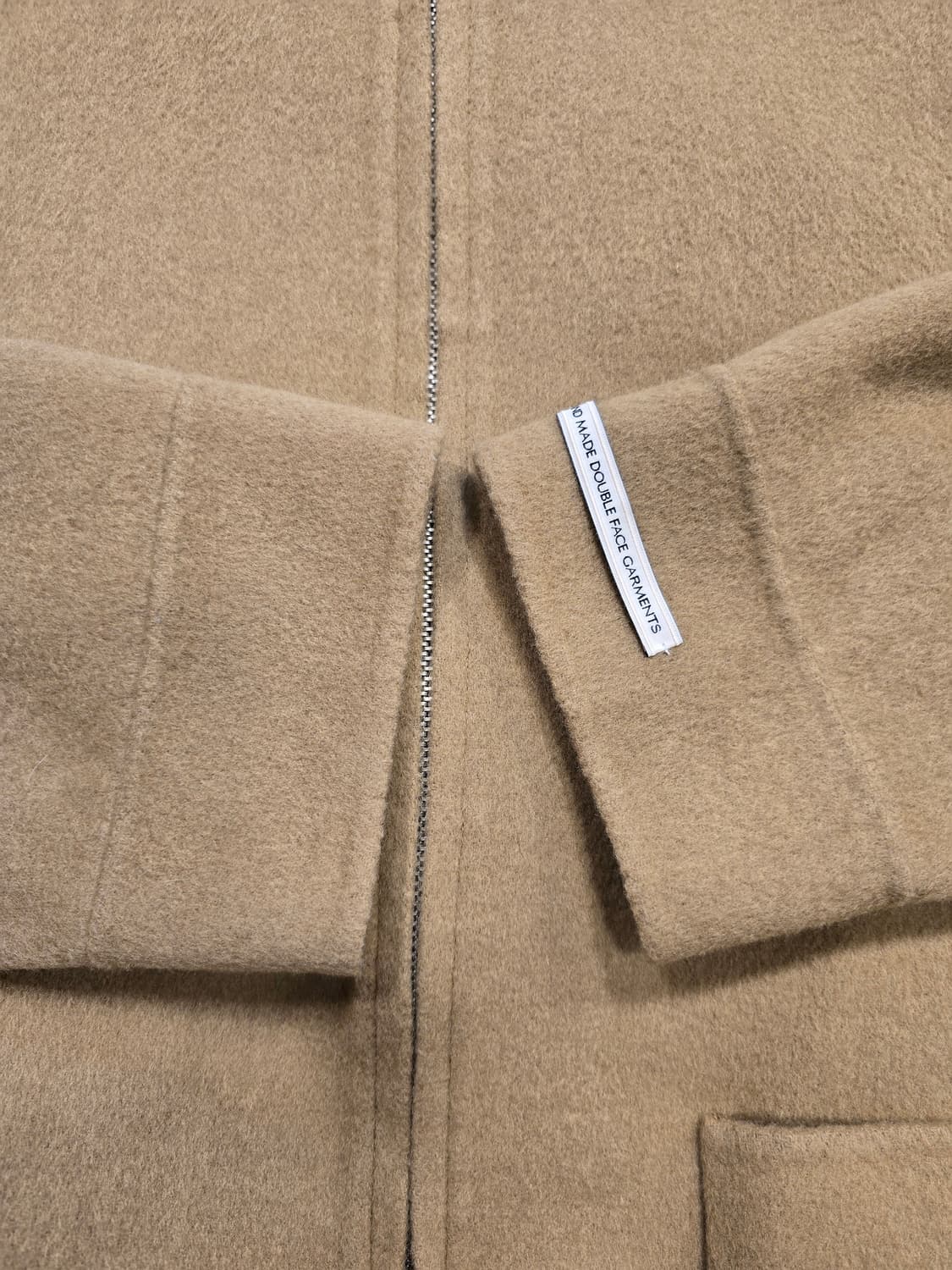 히든 앤 미로 핸드메이드 남성 울 자켓 숏코트 95 상품이미지6