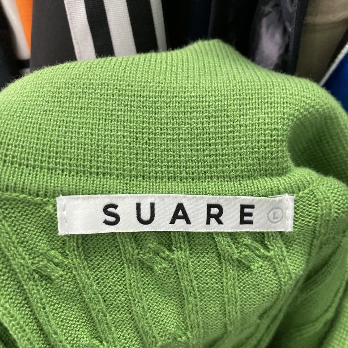 수아레 남성 카라넥 니트반팔 L 영구제  상품이미지4