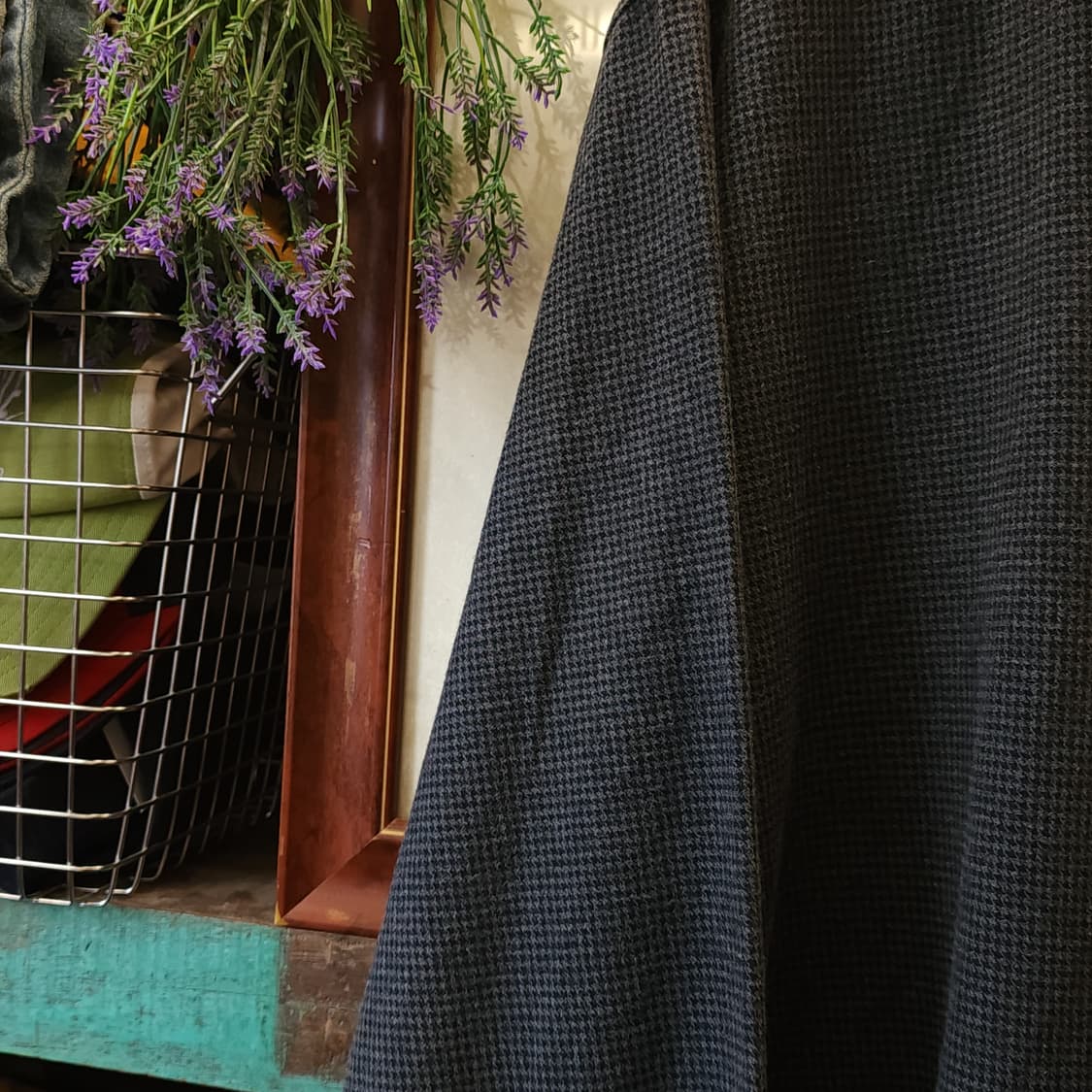 90s 엘엘빈 셔츠 하운드투스 패턴 워크셔츠 그레이 xxl 빅사이즈 상품이미지8