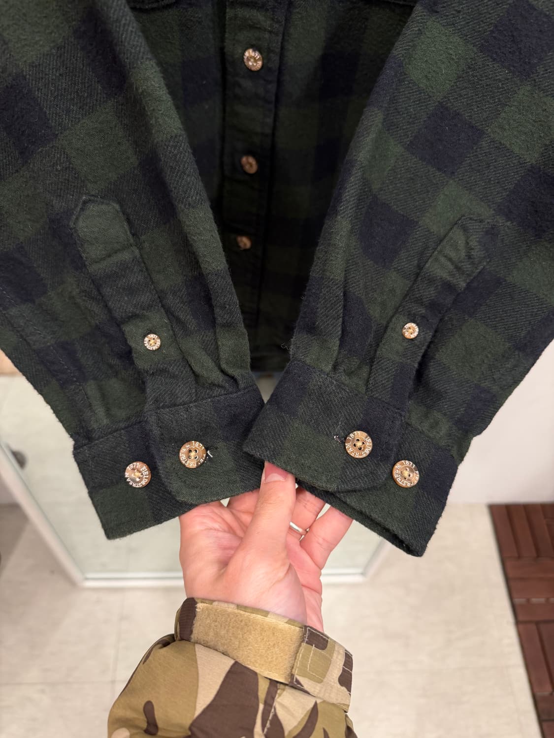 00s Field & Stream 빈티지 플란넬 체크 셔츠 상품이미지5