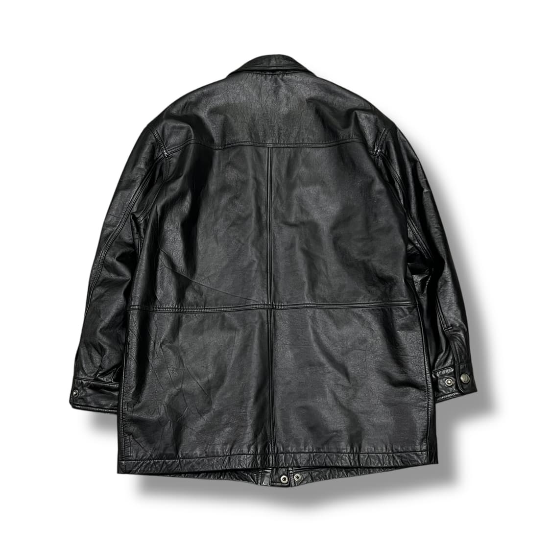 빈티지 레더 봄버자켓 s08659 상품이미지3