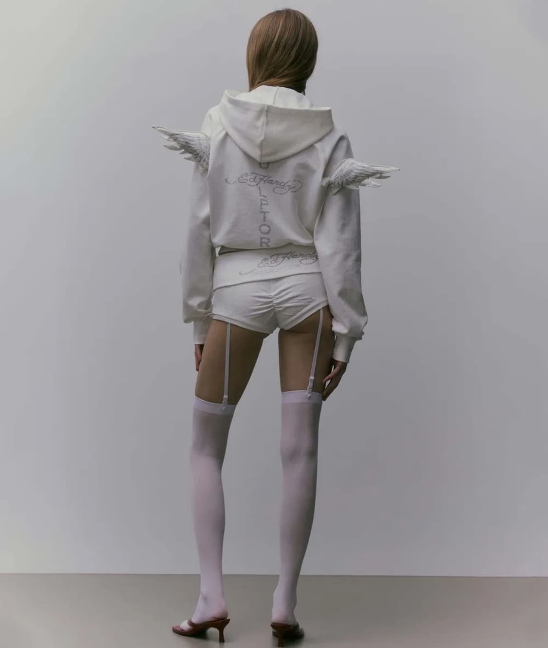 (새상품) 스컬프터X에드하디 체리 쇼츠 s 상품이미지1