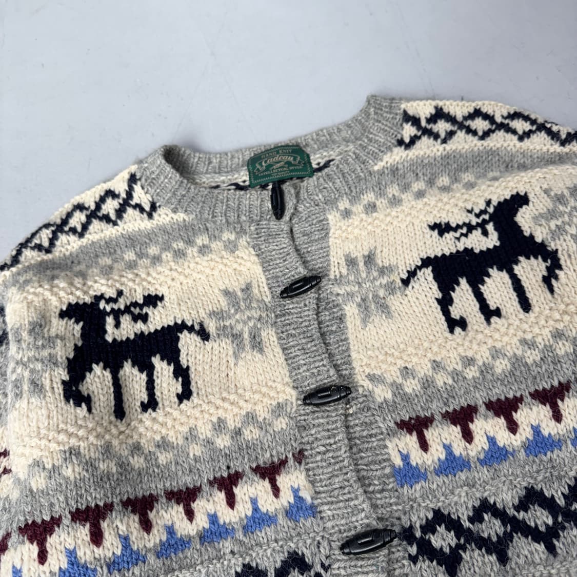 JPN 제팬 코위찬 니트 가디건 상품이미지4