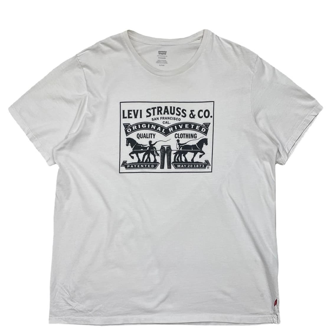 LEVI'S 시그니처 로고 반팔 XL 상품이미지1