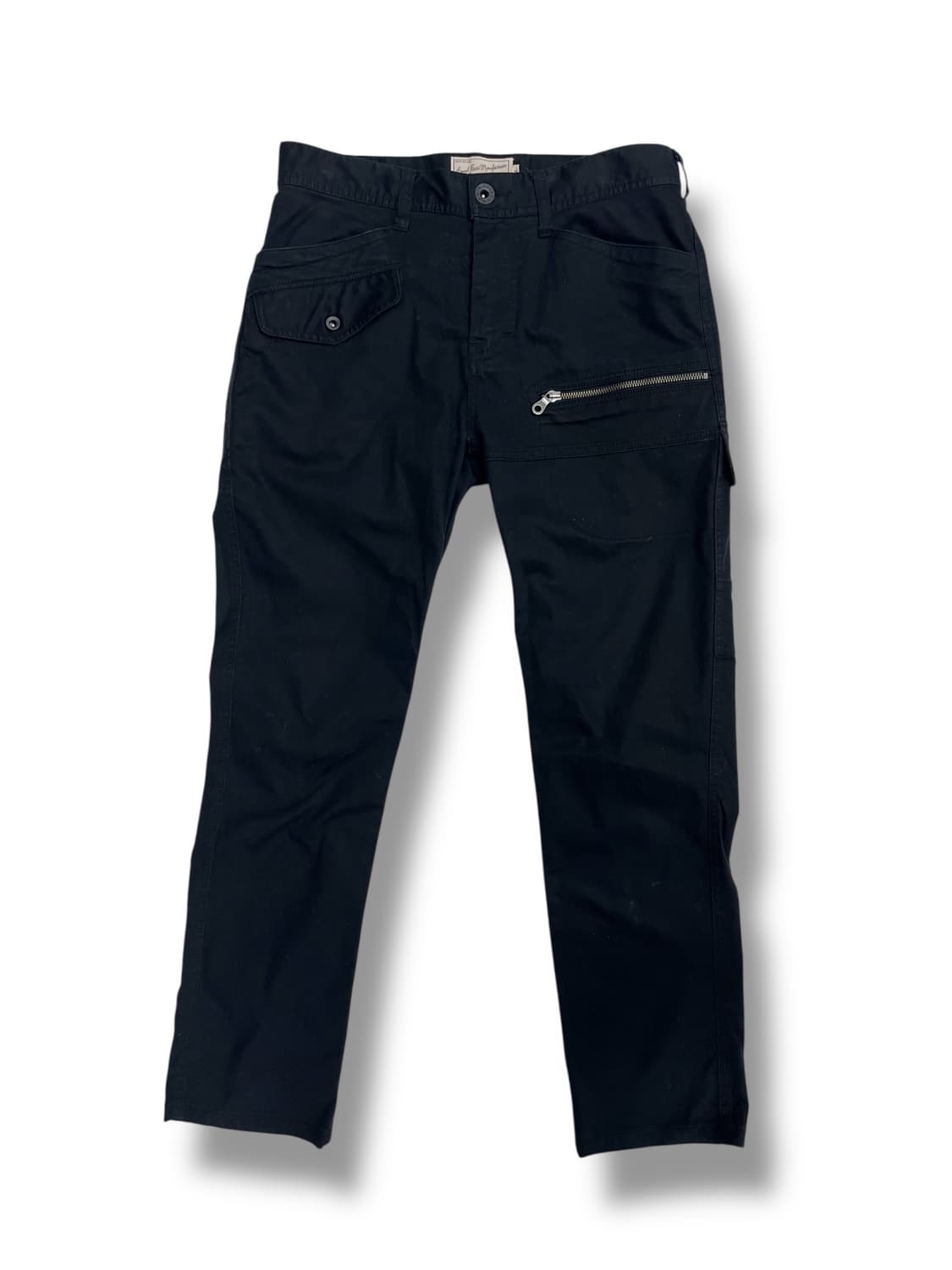 black zipper pocket jeans 상품이미지1