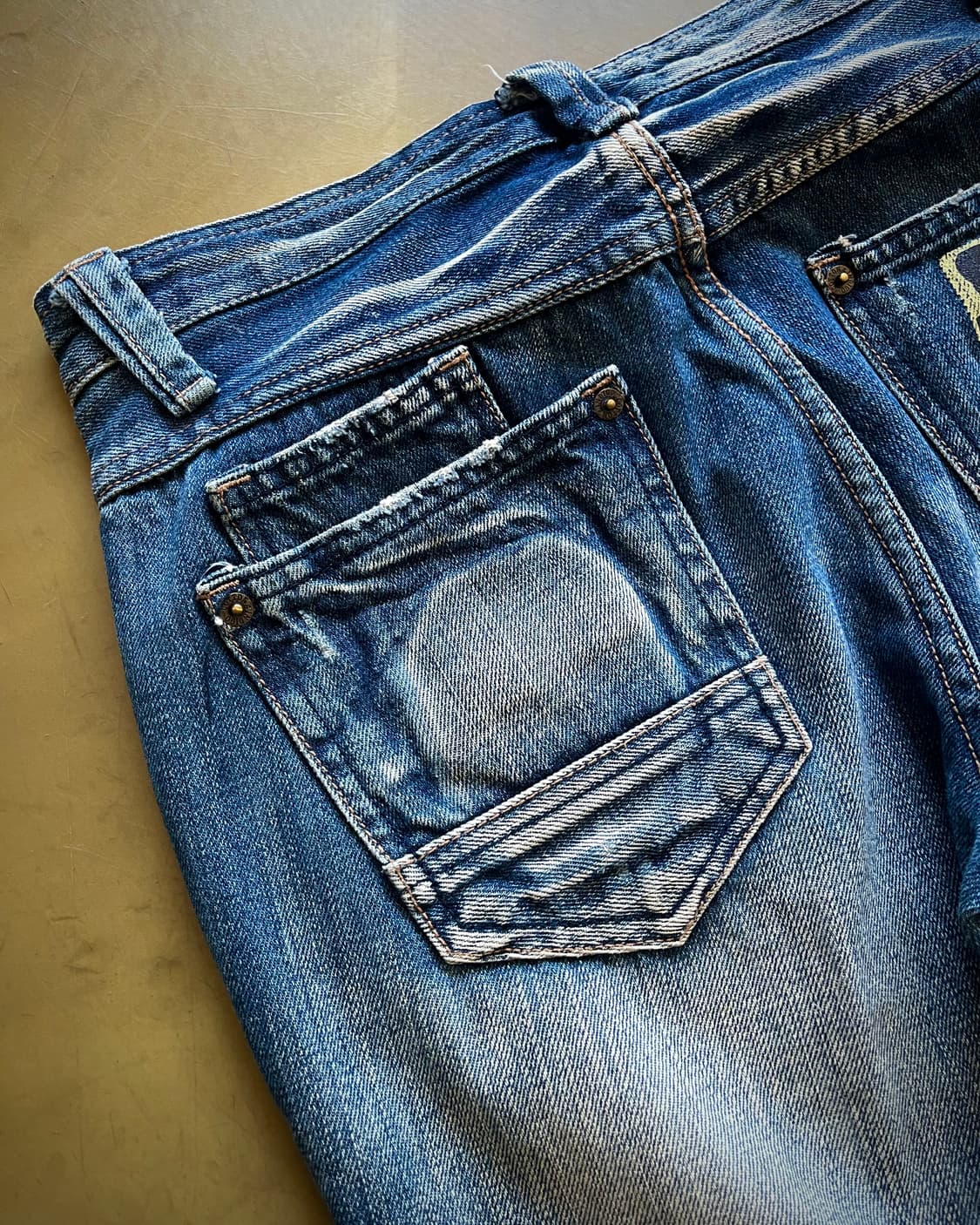 Japanese Vintage Pocket Printed Denim 상품이미지7