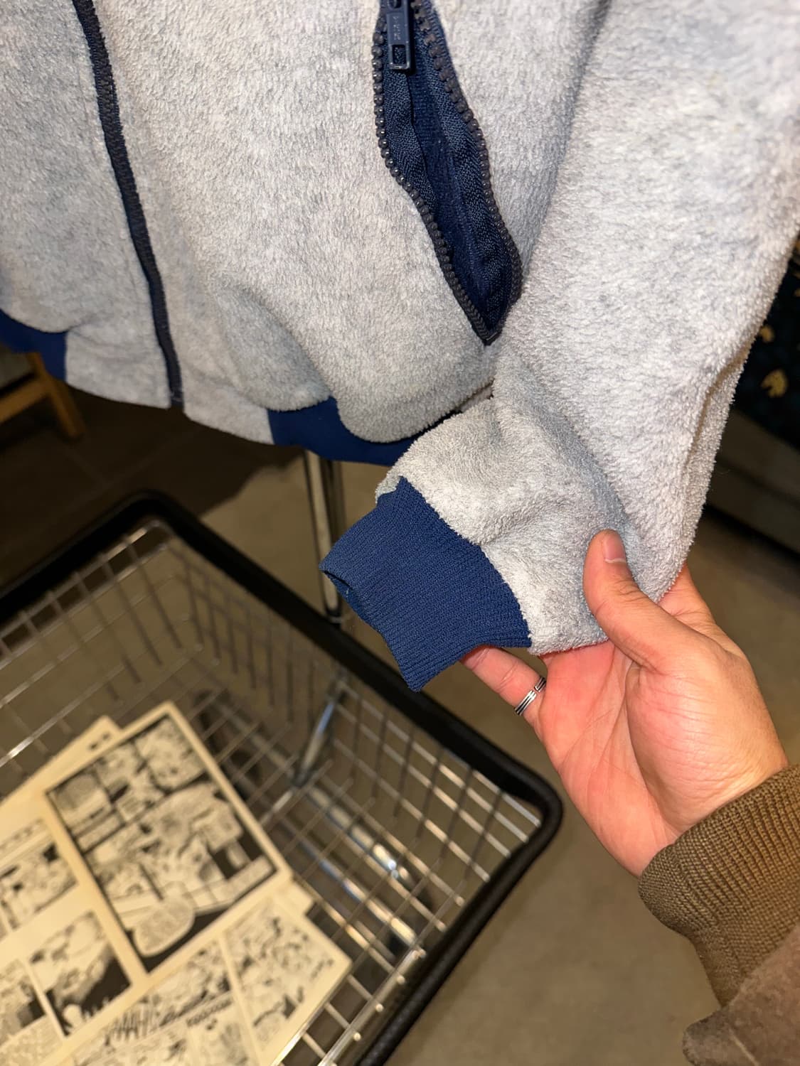 90‘s Patagonia grey pullover fleece  상품이미지7