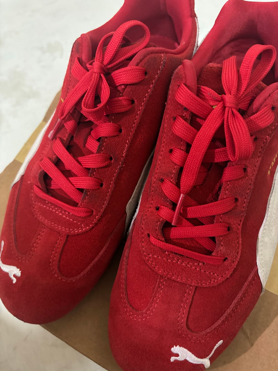 푸마 스피드캣 OG 레드 화이트 270 상품이미지4