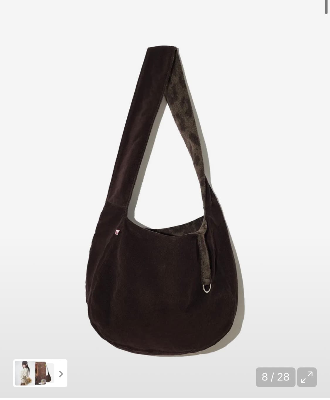 잇자바이브 REVERSIBLE LEOPARD BAG 상품이미지3